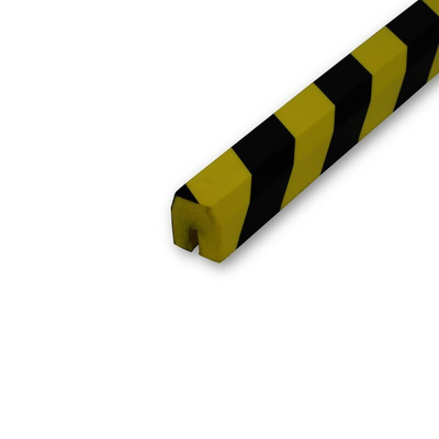RS PRO Black/Yellow Impact Protector 1000mm x 40mm