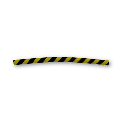 RS PRO Black/Yellow Impact Protector 1000mm x 40mm