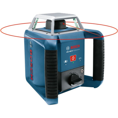 06159940JY | Bosch GRL 400 H Rotary Laser, 635nm Laser wavelength