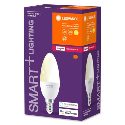 4058075208421 | LEDVANCE 4.9 W E14 LED Smart Bulb, Warm White