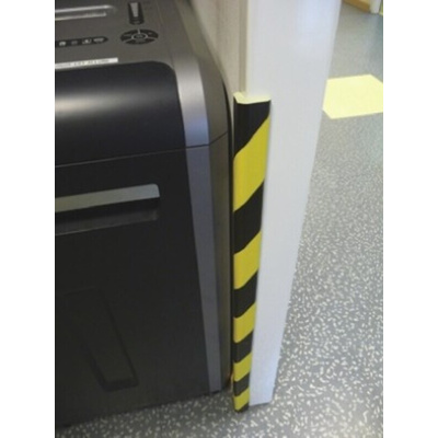 RS PRO Black/Yellow Impact Protector 750mm x 30mm