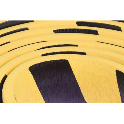 RS PRO Black/Yellow Impact Protector 5m x 60mm