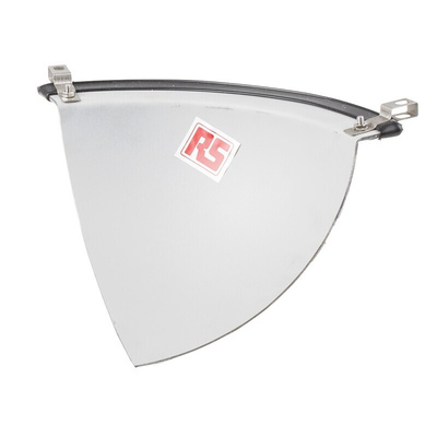 RS PRO Acrylic Indoor Mirror, Quarter Dome