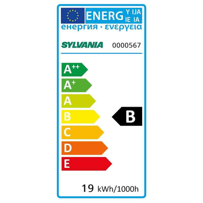 0000567 | Sylvania 15 W T8 Fluorescent Tube, 950 lm, 450mm, G13