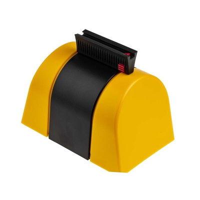 RS PRO Yellow Polyester Retractable Barrier, 4.6m, Yellow Tape