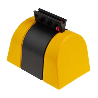 RS PRO Yellow Polyester Retractable Barrier, Yellow Tape