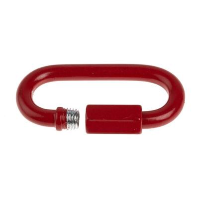 RS PRO Red Steel Chain Link