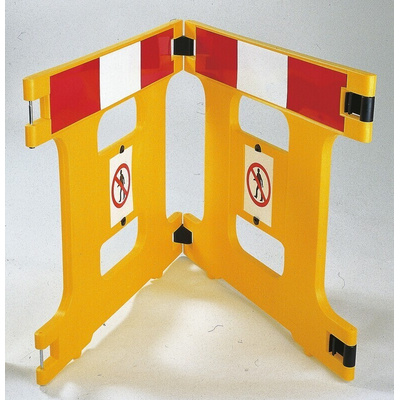 Addgards Yellow PE Folding Barrier