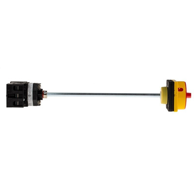 RS PRO 3P Pole DIN Rail Isolator Switch - 25A Maximum Current, 11kW Power Rating, IP65
