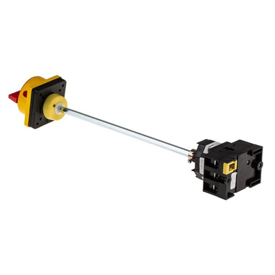 RS PRO 3P Pole DIN Rail Isolator Switch - 25A Maximum Current, 11kW Power Rating, IP65