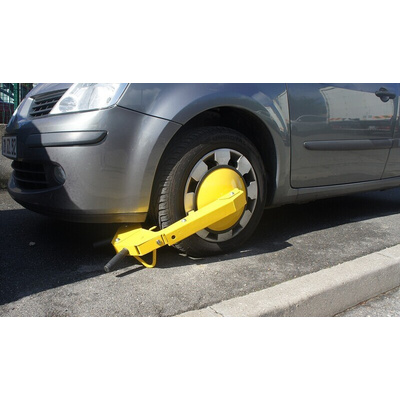 RS PRO Steel Wheel Clamp, 30km/h Speed Limit