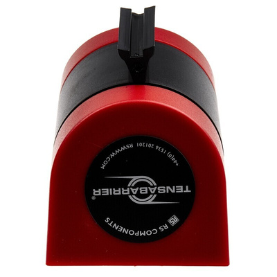 Tensator Red & White Plastic Retractable Barrier, 4.6m, Red, White Tape