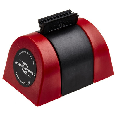 Tensator Red & White Plastic Retractable Barrier, 4.6m, Red, White Tape
