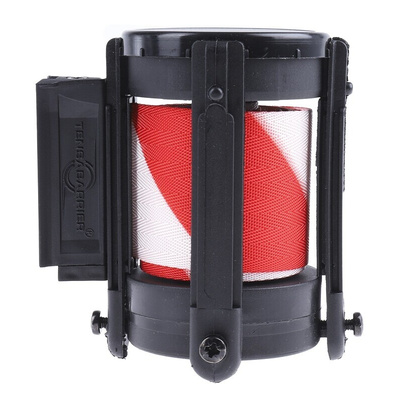 Tensator Red & White Retractable Barrier, 2.3m, Red, White Tape