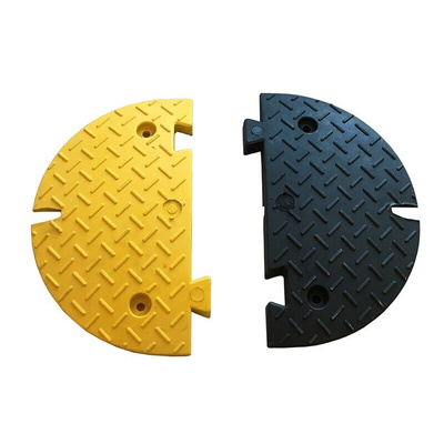 RS PRO High Visibility Rubber Speed Bump, 430mm x 5 m x 50 mm, 30km/h Speed Limit