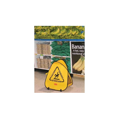 Rubbermaid Commercial Products Yellow 36 in PE Wet Floor Cone