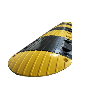 RS PRO Rubber Speed Bump, 500mm x 2.5 m x 70 mm, 15km/h Speed Limit