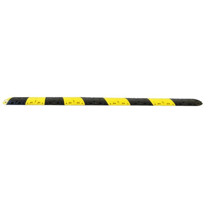 RS PRO Rubber Speed Bump, 500mm x 5 m x 70 mm, 15km/h Speed Limit