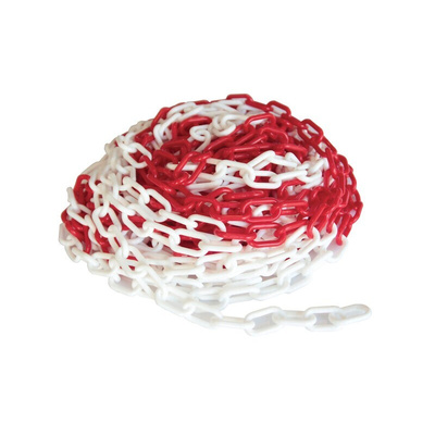 SAM Red & White Plastic Chain Barrier
