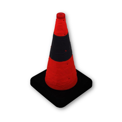 RS PRO Weighted Orange 50 cm Fabric Traffic Cone