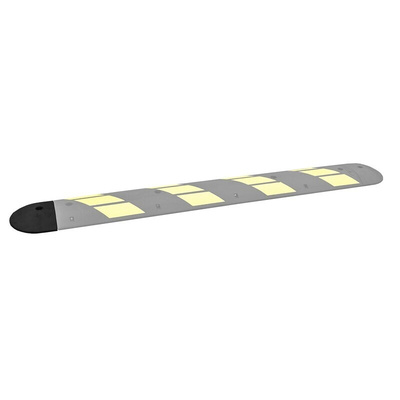 RS PRO Rubber Speed Bump End Cap, 300mm x 250 mm x 55 mm, 30km/h Speed Limit