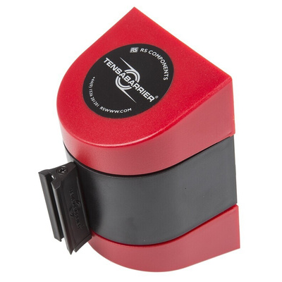 Tensator Red Retractable Barrier, 4.6m, Red Tape