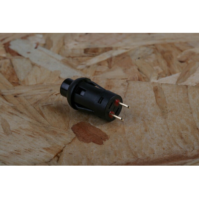 RS PRO Miniature Push Button Switch, Momentary, Panel Mount, 8mm Cutout, SPST, 120/250V ac