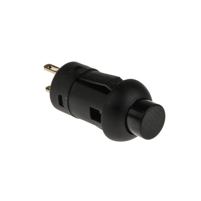 RS PRO Miniature Push Button Switch, Momentary, Panel Mount, 8mm Cutout, SPST, 120/250V ac