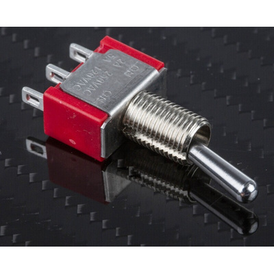 RS PRO Toggle Switch, Panel Mount, On-On, SPDT, Solder Terminal
