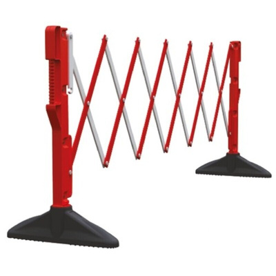 JSP White Folding Barrier