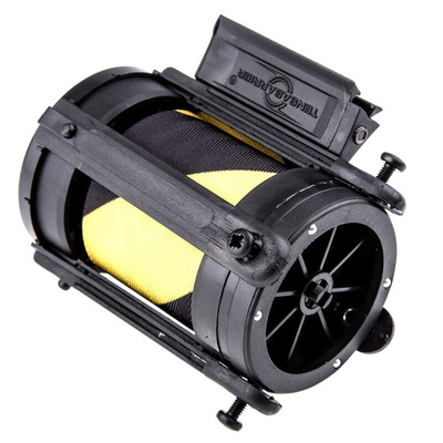 Tensator Black & Yellow PET Retractable Barrier, 3.65m