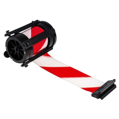 Tensator Red & White PET Retractable Barrier, 3.65m