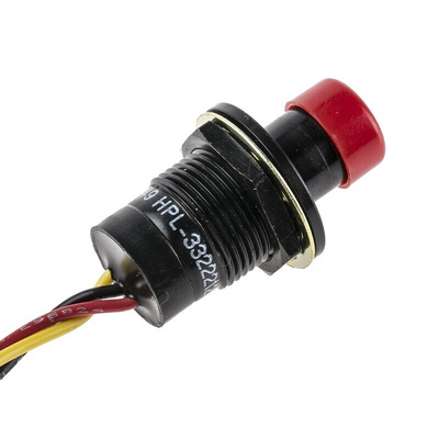 Hall Effect Switch Button Through Hole, -40 → +85°C