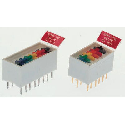 ERG 6 Way Through Hole DIP Switch 6PST