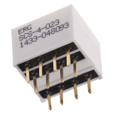 ERG 4 Way Through Hole DIP Switch 4PDT