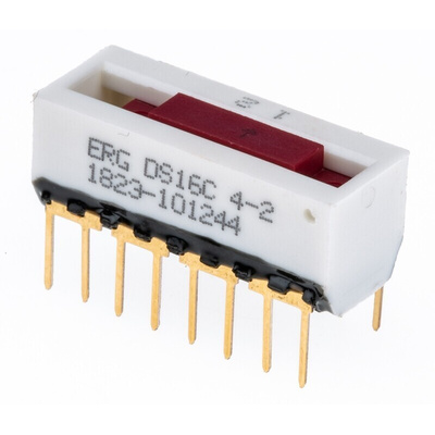 ERG 8 Way Through Hole DIP Switch 8P