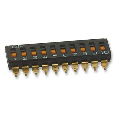 Omron 10 Way Surface Mount DIP Switch 10P