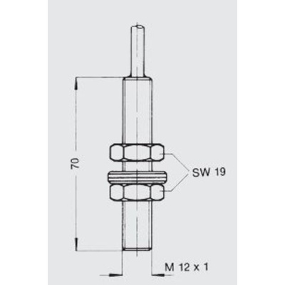 WIKA IP54 SPDT Through Hole Magnetic Reed Switch, 500mA 230V