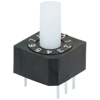 Omron 16 Way Through Hole DIP Switch, Rotary Shaft Actuator