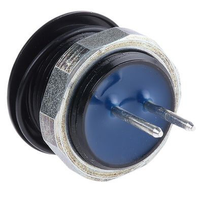 Schurter Piezo Switch, IP67, Solder, 100 mA, -20 → +60°C Black