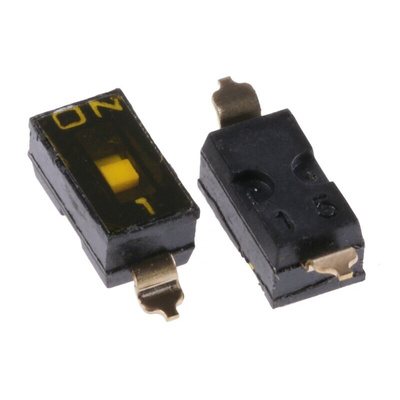 Omron 1 Way Surface Mount DIP Switch SPST