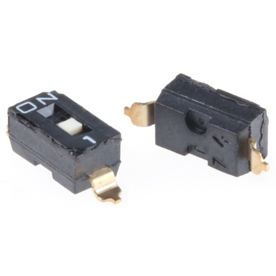 Omron 1 Way Surface Mount DIP Switch SPST