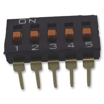 Omron 5 Way Through Hole DIP Switch 5P