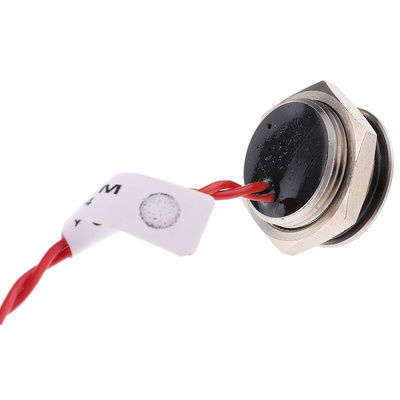 APEM Piezo Switch, Momentary, Pulse, SPST, IP68, Through Hole, 200 mA @ 24 V dc, -40 → +75°C