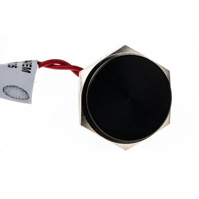 APEM Piezo Switch, Momentary, Pulse, SPST, IP68, Through Hole, 200 mA @ 24 V dc, -40 → +75°C