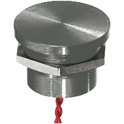 APEM Piezo Switch, Latching, IP68, Wire Lead, 200 mA @ 24 V dc, -40 → +75°C