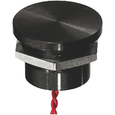 APEM Piezo Switch, Latching, IP68, Wire Lead, 200 mA @ 24 V dc, -40 → +75°C