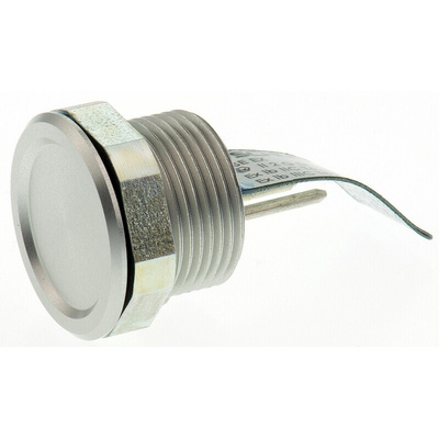 Schurter Piezo Switch, SPST, IP67, IP69K, Through Hole, 40 mA, -20 → +60°C