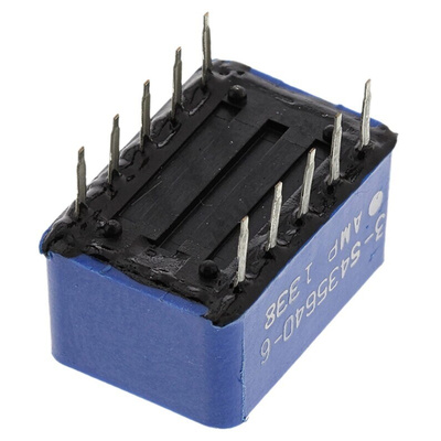 TE Connectivity 5 Way Through Hole DIP Switch SPST, Rocker Actuator