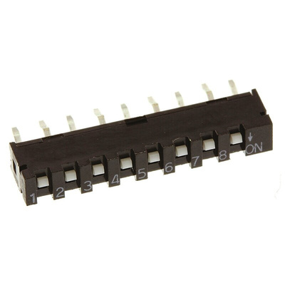 APEM 8 Way PCB SIP Switch SPST